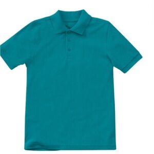 Cherokee Ultimate Polo Teal Shirt Youth Large (12/14)